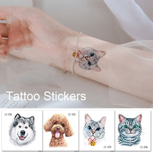 Load image into Gallery viewer, Cartoon Cute Animal Tattoo Stickers Temporary Body Art Tattoo Waterproof Long Lasting Tattoo Stickers
