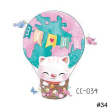 Load image into Gallery viewer, Cartoon Cute Animal Tattoo Stickers Temporary Body Art Tattoo Waterproof Long Lasting Tattoo Stickers
