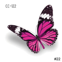 Load image into Gallery viewer, Colorful Small Fresh Flower Tattoo Stickers Temporary Body Art Tattoo Waterproof Long Lasting Tattoo Stickers
