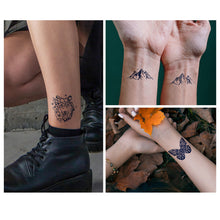 Load image into Gallery viewer, Small Fresh Single Pattern Tattoo Stickers Waterproof Long Lasting Tattoo Stickers Temporary Body Art Tattoo
