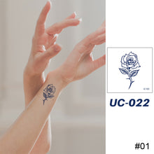 Load image into Gallery viewer, Small Fresh Single Pattern Tattoo Stickers Waterproof Long Lasting Tattoo Stickers Temporary Body Art Tattoo
