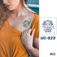 Load image into Gallery viewer, Small Fresh Single Pattern Tattoo Stickers Waterproof Long Lasting Tattoo Stickers Temporary Body Art Tattoo
