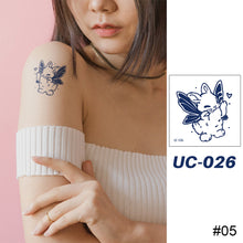 Load image into Gallery viewer, Small Fresh Single Pattern Tattoo Stickers Waterproof Long Lasting Tattoo Stickers Temporary Body Art Tattoo
