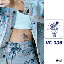 Load image into Gallery viewer, Small Fresh Single Pattern Tattoo Stickers Waterproof Long Lasting Tattoo Stickers Temporary Body Art Tattoo
