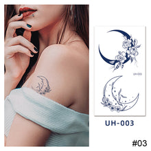 Load image into Gallery viewer, Small Fresh Tattoo Stickers Temporary Body Art Tattoo Waterproof Long Lasting Tattoo Stickers for Men Women
