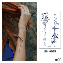 Load image into Gallery viewer, Small Fresh Tattoo Stickers Temporary Body Art Tattoo Waterproof Long Lasting Tattoo Stickers for Men Women
