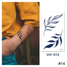 Load image into Gallery viewer, Small Fresh Tattoo Stickers Temporary Body Art Tattoo Waterproof Long Lasting Tattoo Stickers for Men Women
