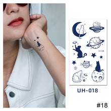 Load image into Gallery viewer, Small Fresh Tattoo Stickers Temporary Body Art Tattoo Waterproof Long Lasting Tattoo Stickers for Men Women
