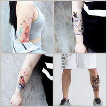 Load image into Gallery viewer, Wolf Pattern Arm Tattoo Stickers Waterproof Long Lasting Tattoo Stickers Personalized Temporary Tattoo for Men

