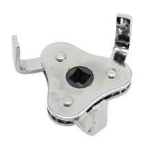 Load image into Gallery viewer, Universal Flat Three Claw Machine Oil Filter Wrench Adjustable Install Uninstall Removal Key Repairing Tool Grid Removal Tool
