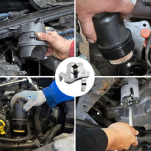 Load image into Gallery viewer, Universal Flat Three Claw Machine Oil Filter Wrench Adjustable Install Uninstall Removal Key Repairing Tool Grid Removal Tool
