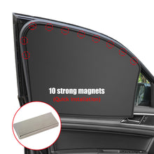 Load image into Gallery viewer, Universal Window Sunshade Sun Protection Strong Magnetic Full Shading Magnetic Car Curtain Magnetic Suction Opaque Car Sunshade
