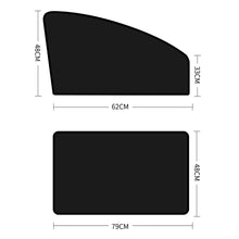 Load image into Gallery viewer, Universal Window Sunshade Sun Protection Strong Magnetic Full Shading Magnetic Car Curtain Magnetic Suction Opaque Car Sunshade
