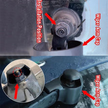 Load image into Gallery viewer, 2Pcs Rear Windscreen Wiper Nozzle Washer Spray Jet For VW Skoda Audi Seat Replacement Windscreen Wiper Nozzles Auto Accessories
