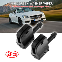 Load image into Gallery viewer, 2Pcs Car Washer Nozzle Spray Jet Sprinter Mounted On Windshield Wiper Arm Pair for Mercedes-Benz Renault Car Cleaning
