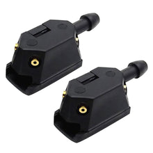 Load image into Gallery viewer, 2Pcs Universal Car Windscreen Washer Wiper Blade Water Spray Jets Nozzles Mounted Onto 8mm 9mm Wiper Arm Adjusted 4 Way Upgrade
