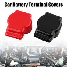 Load image into Gallery viewer, 2Pcs Universal Car Battery Terminal Covers Positive Negative Top Post Cap Protection Insulate Case Battery Wire Connectors Caps
