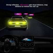 Load image into Gallery viewer, 2Pcs Car Reflective Sticker Alarm Warning Reflective Tape Strips Car Door Stickers Decal Night Safety Mark Auto Reflector Stickers
