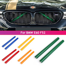 Load image into Gallery viewer, 2Pcs Sport Style Front Grille Trim Strips Strip Cover Frame Car Decorations Stickers For BMW E60 F52 Car Decoration Accessories
