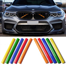 Load image into Gallery viewer, 2Pcs Sport Style Front Grille Trim Strips Strip Cover Frame Car Decorations Stickers For BMW E60 F52 Car Decoration Accessories
