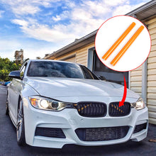 Load image into Gallery viewer, 2Pcs Sport Style Front Grille Trim Strips Strip Cover Frame Car Decorations Stickers For BMW E60 F52 Car Decoration Accessories
