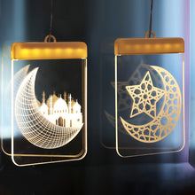Load image into Gallery viewer, EID Mubarak Night Hanging Light Ramadan Decoration for Home Islam Muslim Party Decor Eid Al Adha Ramadan and Eid Ramadan Kareem
