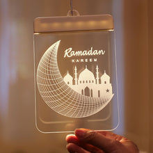 Load image into Gallery viewer, EID Mubarak Night Hanging Light Ramadan Decoration for Home Islam Muslim Party Decor Eid Al Adha Ramadan and Eid Ramadan Kareem

