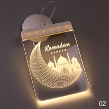 Load image into Gallery viewer, EID Mubarak Night Hanging Light Ramadan Decoration for Home Islam Muslim Party Decor Eid Al Adha Ramadan and Eid Ramadan Kareem
