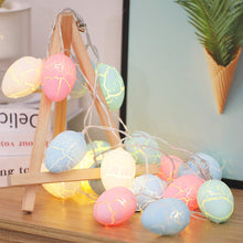 Load image into Gallery viewer, Easter Decorations 1.5M 10 LED Egg String Lights Battery Operated Eggs Fairy String Lights for Easter Party Birthday Home Decor

