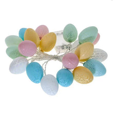 Load image into Gallery viewer, Easter Decorations 1.5M 10 LED Egg String Lights Battery Operated Eggs Fairy String Lights for Easter Party Birthday Home Decor
