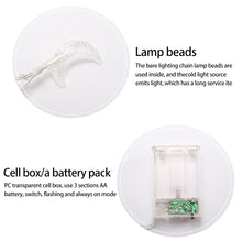 Load image into Gallery viewer, Ramadan Lights Decoration Moon Star Led String Lights EID Mubarak Decor For Home Eid al-Fitr Event Party Deco Ramadan Kareem
