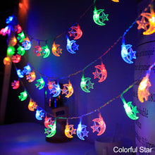 Load image into Gallery viewer, Ramadan Lights Decoration Moon Star Led String Lights EID Mubarak Decor For Home Eid al-Fitr Event Party Deco Ramadan Kareem
