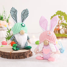 Load image into Gallery viewer, Faceless Plush Toy Non-Fading Bunny Gnome Doll Adorable Easter Faceless Doll Plush Toy Desktop Ornament Create Atmosphere
