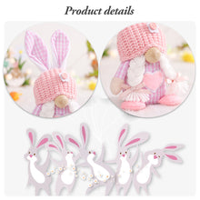 Load image into Gallery viewer, Faceless Plush Toy Non-Fading Bunny Gnome Doll Adorable Easter Faceless Doll Plush Toy Desktop Ornament Create Atmosphere
