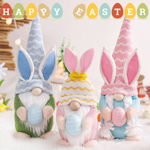 Load image into Gallery viewer, Faceless Plush Toy Non-Fading Bunny Gnome Doll Adorable Easter Faceless Doll Plush Toy Desktop Ornament Create Atmosphere

