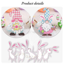Load image into Gallery viewer, Easter Wooden Decoration DIY Eggs Bunny Pendant Hanging Ornaments Easter Decorations For Home Easter Supplies

