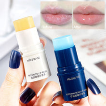 Load image into Gallery viewer, Lip Balms Moisturizing Refreshing Non-sticky Anti-Cracked Blue White Lip Treatment Makeup Anti-drying Hydration Stick Lip Care

