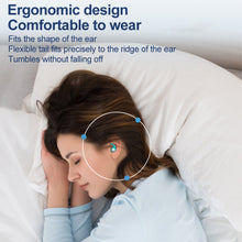 Load image into Gallery viewer, Noise Reduction Silicone Soundproof Filter Ear Plugs Sleep Professional Ears Earplug Soft Anti-Noise Sponge Sleeping Earplugs
