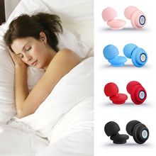 Load image into Gallery viewer, Portable Noise Reduction Silicone Soundproof Ear Plugs Sleep Professional Ears Earplug Soft Anti-Noise Sponge Sleeping Earplugs
