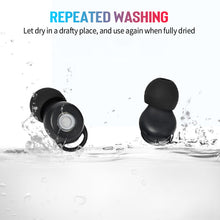 Load image into Gallery viewer, Professional Portable Noise Reduction Soundproof Ear Plugs Sleep Silicone Ears Earplug Soft Anti-Noise Sponge Sleeping Earplugs
