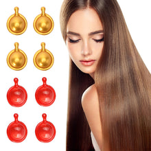 Load image into Gallery viewer, 5pcs Silky Smooth Hair Vitamin Capsule Keratin Oil Hair Serum Moroccan Oil Anti Hair Loss Repair Damaged Hair Care Essential Oil
