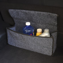 Load image into Gallery viewer, Anti Slip Compartment Boot Storage Organizer Tool Storage Bag Car Trunk Organizer Soft Felt Storage Box Accessories
