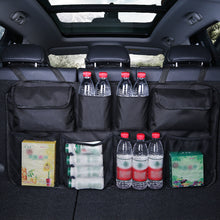 Load image into Gallery viewer, Universal Car Trunk Organizer Adjustable Seat Storage Bag Net High Capacity Multi-use Oxford Automobile
