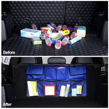 Load image into Gallery viewer, Universal Car Trunk Organizer Adjustable Seat Storage Bag Net High Capacity Multi-use Oxford Automobile
