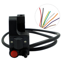Load image into Gallery viewer, Multi-function Motorcycle Handlebar Modified Headlight Switch Steering Switch Horn Double Flash
