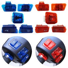 Load image into Gallery viewer, 5Pcs Motorcycle Turn Signal Headlight Horn Dimmer Dimmer Switch Button Motorcycle Starter Button For GY6 50cc 125cc 150cc Moped Scooter
