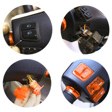 Load image into Gallery viewer, 5Pcs Motorcycle Turn Signal Headlight Horn Dimmer Dimmer Switch Button Motorcycle Starter Button For GY6 50cc 125cc 150cc Moped Scooter
