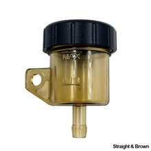 Load image into Gallery viewer, Transparent Motorcycle Front Brake Fluid Reservoir Push Up Clutch Tank Oil Fluid Cup Split Oil Pot Upper Pump Oil Cup
