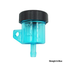 Load image into Gallery viewer, Transparent Motorcycle Front Brake Fluid Reservoir Push Up Clutch Tank Oil Fluid Cup Split Oil Pot Upper Pump Oil Cup
