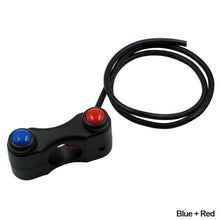 Load image into Gallery viewer, 7/8" 22mm Motorcycle Switch Electric Bicycle Scooter Handlebar Switches With Headlight Lamp Horn ON OFF Start 2 Button
